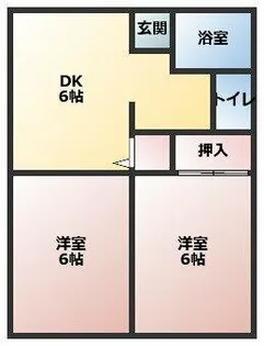 CUBE1【201号室】の間取り