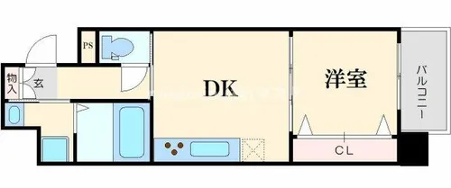 Forest Court 南大江公園【2階】の間取り