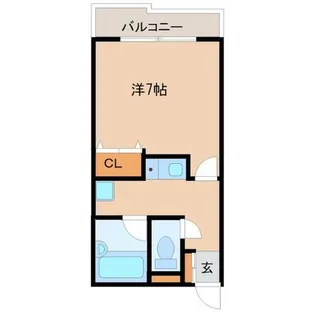 ハイツアルペンアイガー【3階】の間取り
