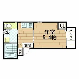 コモダ・カーサ長瀬【3階】の間取り