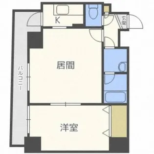 フォレスト円山(旧ル・マノワール)【302号室】の間取り