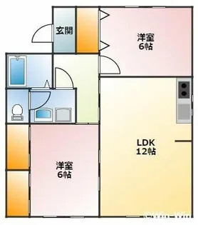ユトリロ新栄 B【2階】の間取り