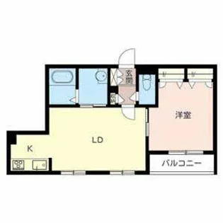 パークサイドテラス【0302号室】の間取り