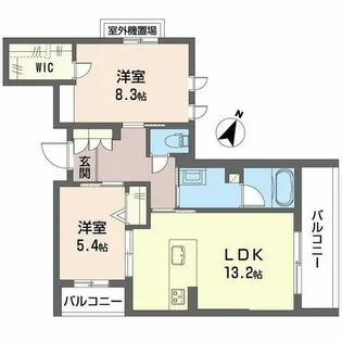 シャーメゾン ラヴィ【3階】の間取り