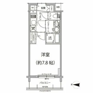 エスリード大須アヴェニュー【10階】の間取り