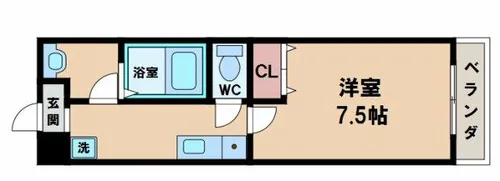 グローリー・11【2階】の間取り