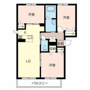 エフティ シャンテ【0201号室】の間取り