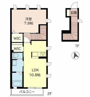 ShaMaison Ferio【0201号室】の間取り