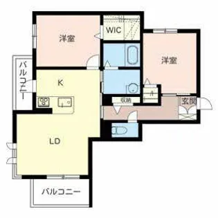 ジョア ボネール【0303号室】の間取り