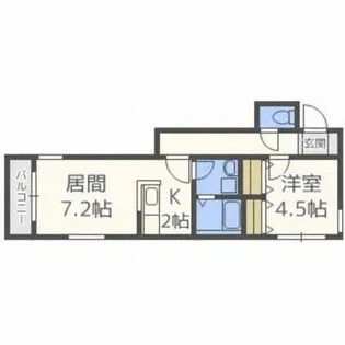 アヴァンツァーレ【3階】の間取り