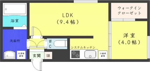 Ravello N2 B【3階】の間取り