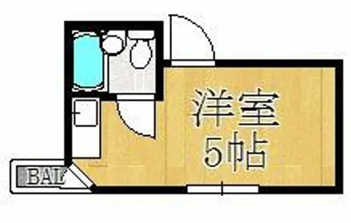 ハピネスジュン【3C号室】の間取り