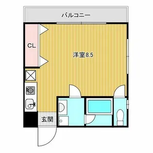 セジュール曙【1階】の間取り