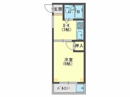 メゾン笠屋町【2階】の間取り