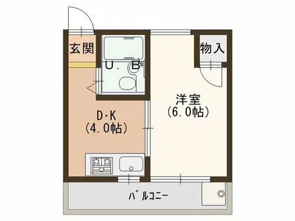 メゾン笠屋町【4階】の間取り