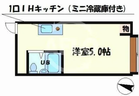 ラパンジール本田Ⅱ【4階】の間取り