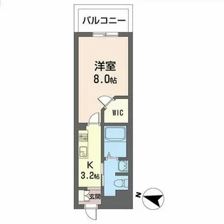 シャーメゾンMV-II【0306号室】の間取り
