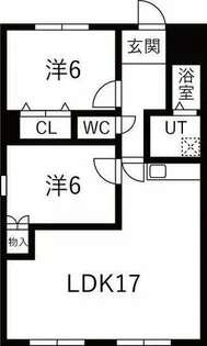 ピボットマンション池下【709号室】の間取り