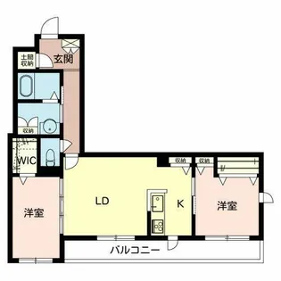 シャーメゾン別宮【0305号室】の間取り