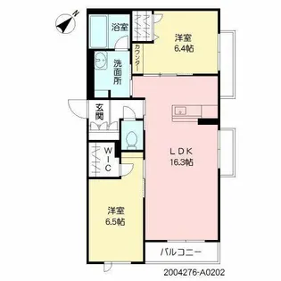 クレスティーク【2階】の間取り