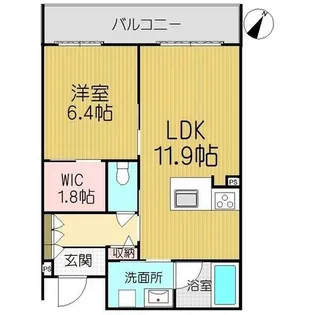 シャーメゾン amana (アマナ)【0103号室】の間取り