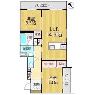 シャーメゾン amana (アマナ)【0202号室】の間取り