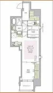 アーバネックス堺筋本町【4階】の間取り