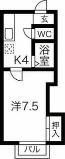 HIIRAGI神田町【202号室】の間取り