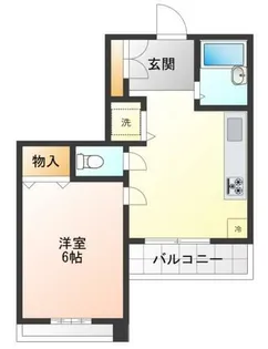 兵庫県西宮市田中町【マンション】の間取り