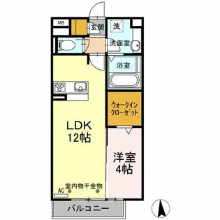 oikosⅡ【3階】の間取り