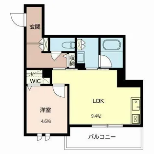 メゾン・ドゥ・シエル【0205号室】の間取り