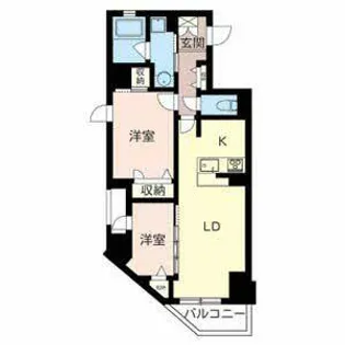 グランフェリシード【0302号室】の間取り