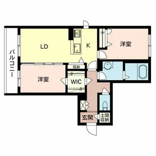 ShaMaison Tezukayama West【0302号室】の間取り