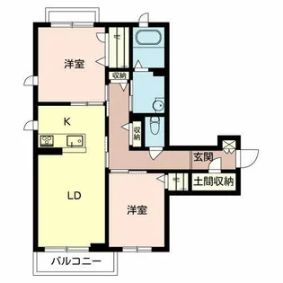 シャーメゾン ラグジー【0302号室】の間取り