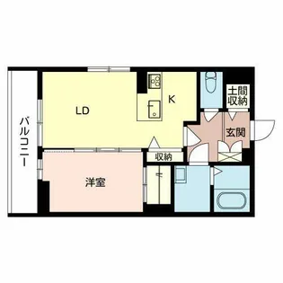 ベレオ エトワール【0201号室】の間取り