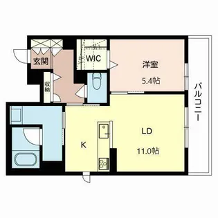 リラフォート【0302号室】の間取り