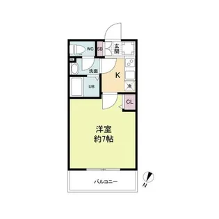 セレニテ神戸西クレア【3階】の間取り