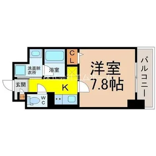 パークハイム日比野【4階】の間取り