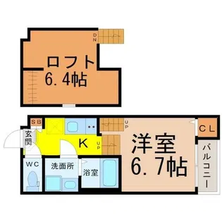 FAMILY STAGE本笠寺(ファミリーステージ本笠寺)【2階】の間取り