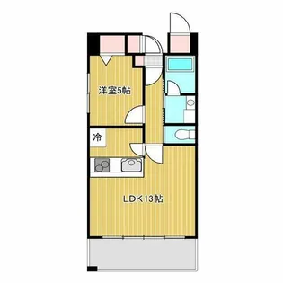 オルゴグラート鶴見【3階】の間取り