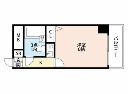 アクエルド大淀【10階】の間取り