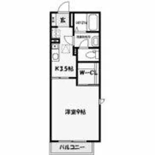 ホワイトストーンⅠ【1階】の間取り