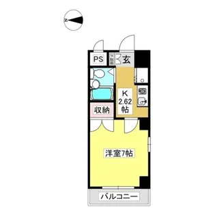 ライフイン幸田【4D号室】の間取り