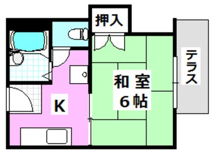 サニーハイツ【102号室】の間取り