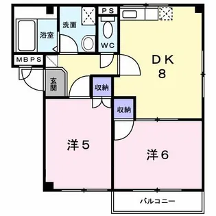 カサマローネ【2階】の間取り