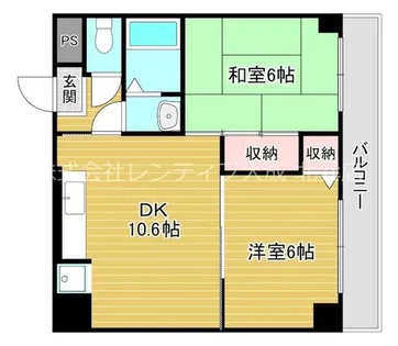 ラベリテ21【2階】の間取り