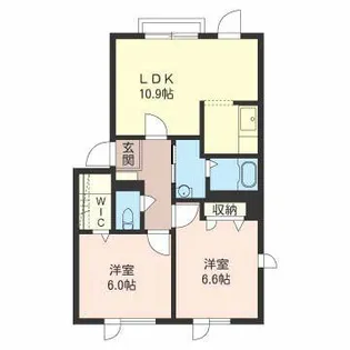 シャーメゾンリラ【00201号室】の間取り