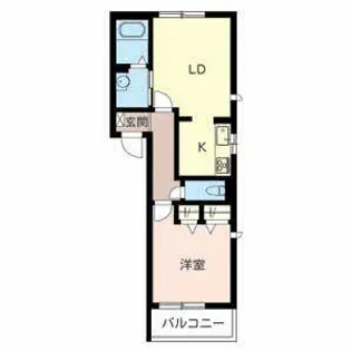 シャーメゾン五月町【0202号室】の間取り