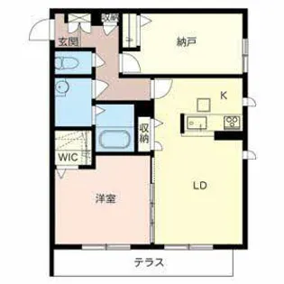 Prendre Aglaia【0103号室】の間取り