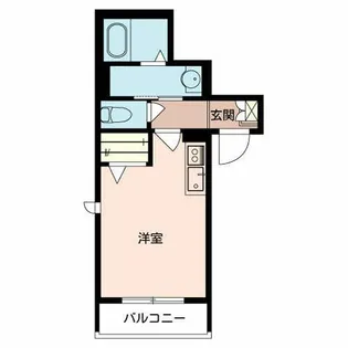 ロータス東山【0201号室】の間取り